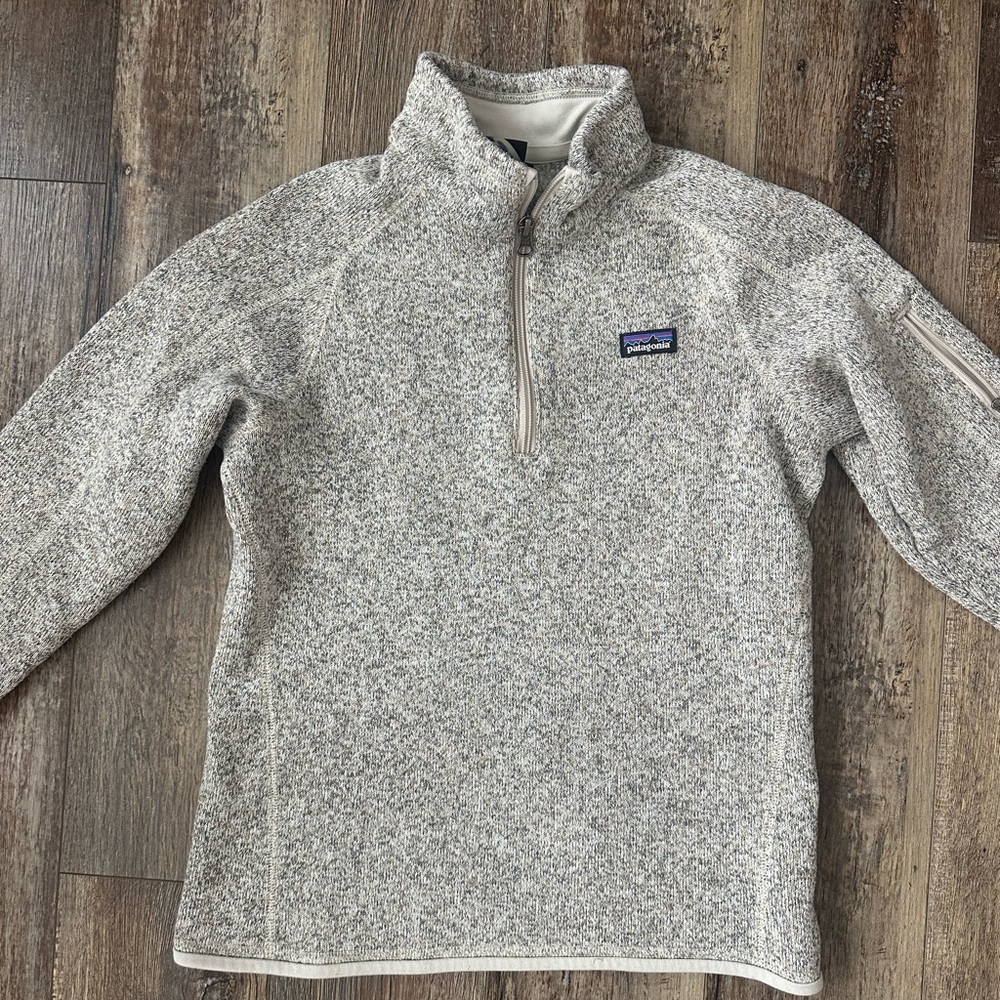 Youth XL (14) Patagonia Better Sweater 1/4 zip pullover